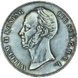 Netherlands 2 1/2 Gulden 1848 Privy Mark Sword.