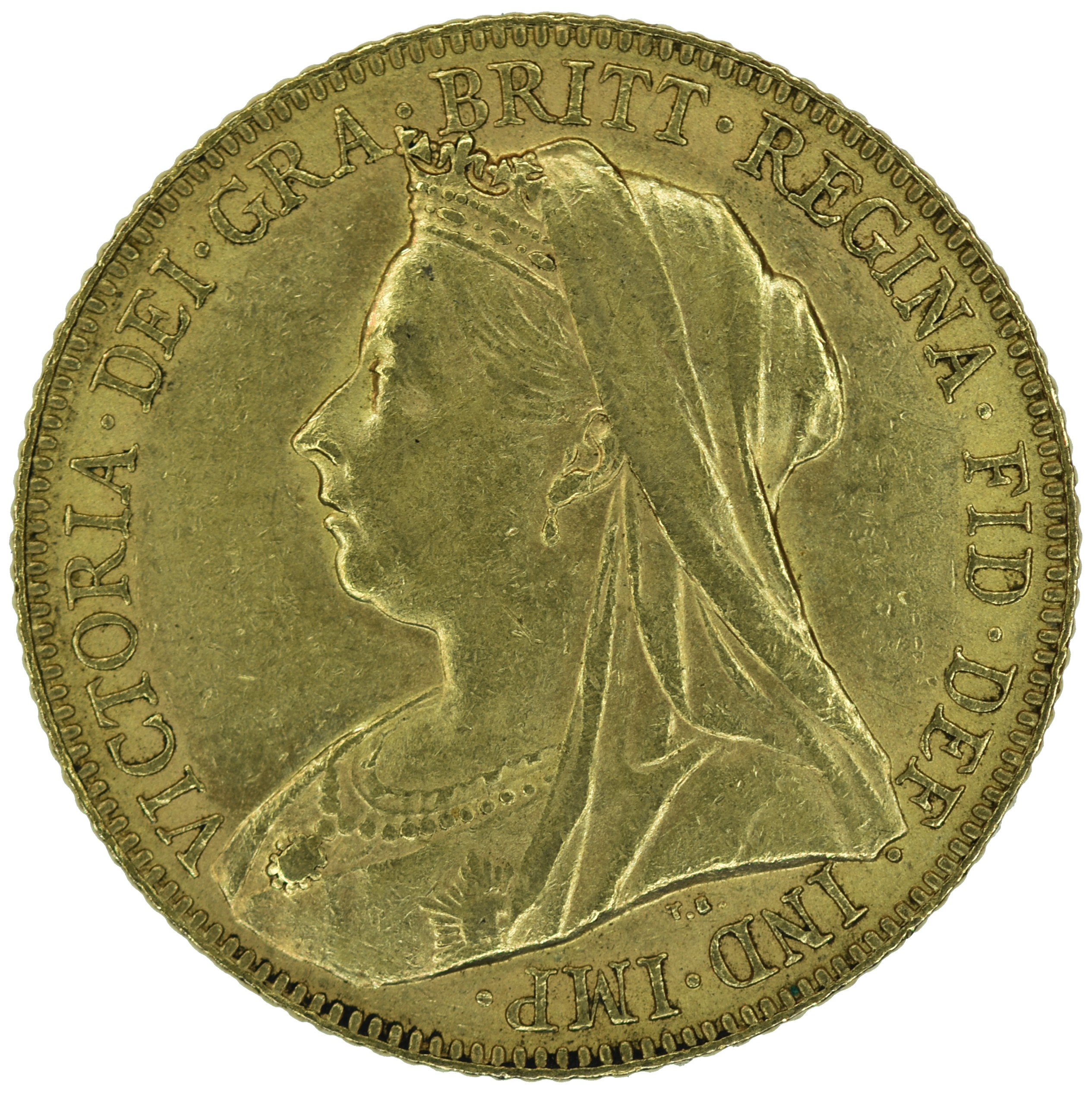 **REOFFER IN AUG A&C £180-£200** Sovereign 1900