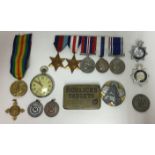 WW2 British Medal Group consisting of 1939-45 Star, France & Germany Star, War Medal,