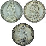 Crowns 1866 and 1889,