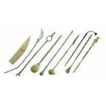 Roman group of Roman Medical Tools, C. 2nd - 3rd Century AD. An interesting group of Roman medical