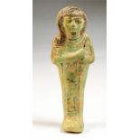 An important Royal Ushabti Figure for Khaemwaset (Ḫ3 m W3st), the fourth son of the Rameses II and