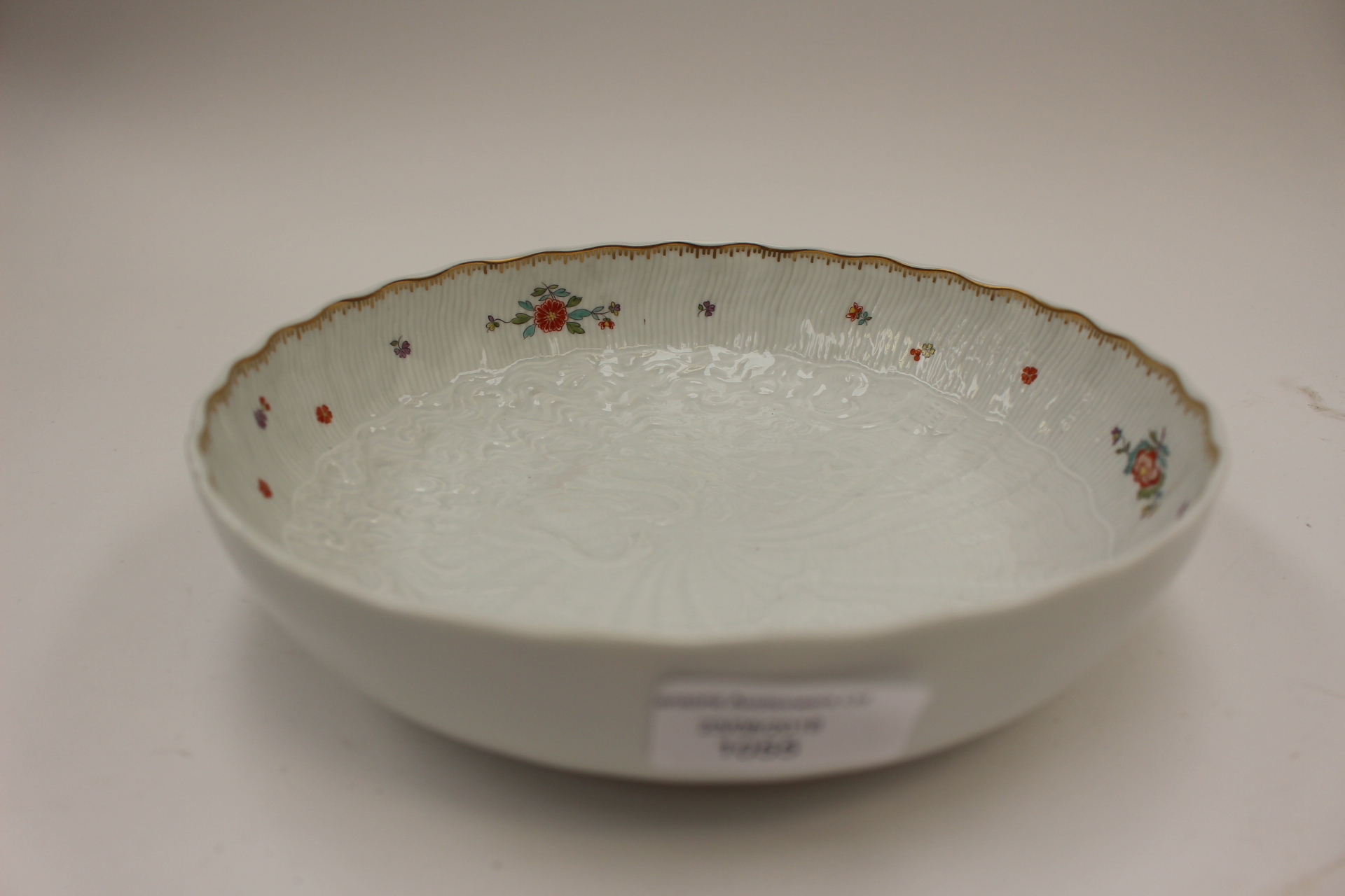 A Meissen swan service dish, circa 1950s, No. 5470 imprinted to base. - Image 2 of 2