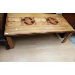 A Danish Trioh teak coffee table,