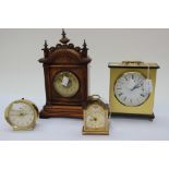 Oak mantle clock, some restoration required, Kienzle mantle clock circa 1950s,