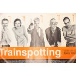 Trainspotting original cinema poster, GB posters Sheffield, 1996,