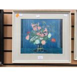 Wilfred Grove, two framed and glazed watercolours, with an indistinctly signed,