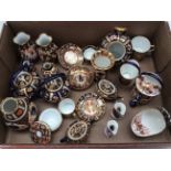 A Royal Crown Derby collection of miniature ceramics,