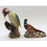 Beswick 1218 Woodpecker large 1226 Pheasant