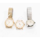 Three various gentleman's wristwatches,