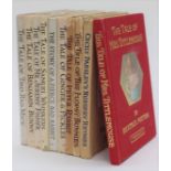 Ten Beatrix Potter books, some with dust covers,