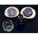 Whitefriars cased paperweights 'Jubilee Crown',