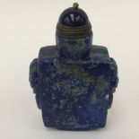 A Lapis Lazuu snuff bottle