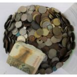 Coins and banknotes