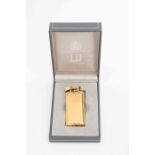 A Dunhill gold plated lighter,