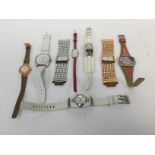 AA group of designer branded ladies watches to include Diesel and DKNY,