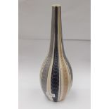 A Poole Pottery "Freeform" bottle vase, Circa 1950s. Imprinted to the base 698.