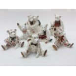 Royal Crown Derby bears;