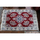 A Tabriz design carpet,