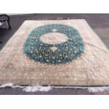 A Caucasian Isfahan design carpet,