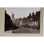 An album containing 56 photographic images of Derby,
