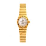 Omega, a lady's 18ct gold Omega Constellation wristwatch,