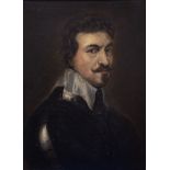 After Sir Anthony van Dyck, portrait of Thomas Wentworth, Earl of Strafford, bust length in armour,