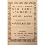 The Complete Works of Sir John Vanbrugh, in four volumes, Bloomsbury: The Nonesuch Press, 1927,