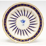 A Derby documentary plate,