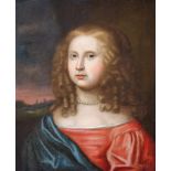 English School, early 19th Century, portrait of Mrs Ruperta Chester, bust length,