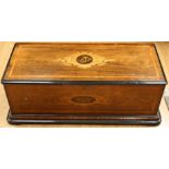 A 20 Air Grand Format Piano Forte cylinder musical box by Nicole Freres, late 19th Century,
