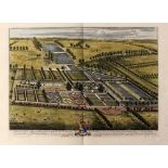 18th-century prospect of Newnham Paddox in Warwickshire,