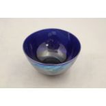 An Isle of Wight Studio Glass 'Nightscape' range bowl,