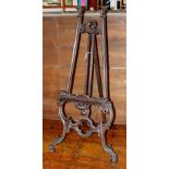 An easel picture stand,
