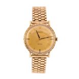 Rolex, a 1960's gent's 9ct gold Rolex Precision wristwatch,