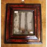 An early 17th Century wall looking glass, possibly Flemish or Dutch,