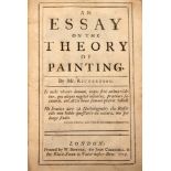 Collection of three 18th-century books: An Essay on the Theory of Painting, 1715; Tithes,