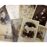Collection of photographic portraits, cabinet cards,