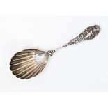 ***Biston*** Silver caddy spoon.