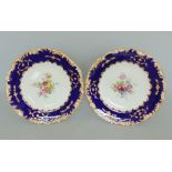 Two Royal Crown Derby cabinet plates,