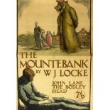 Literary Interest. Collection of three literary/book advertising posters: The Mountebank, by W. J.