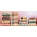 Collection of decorative leather bindings, mostly poetry, to include Poetical Works of Keats, 1862,