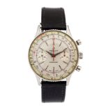 Breitling, a 1960's Breitling steel Chronomat chronograph wristwatch, 3.