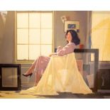 Jack Vettriano (Scottish, b.1951) Winter Light in Lavender, artist's proof, XX/XXX, signed l.r.