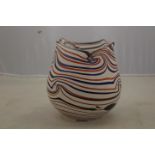 A Norman Stuart Clarke signed and dated 1987 'Jubilee' vase,