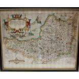 Collection of 17th & 18th Century maps of Somerset,