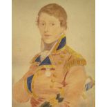 English School, early 19th Century, portrait of Colonel G.D.