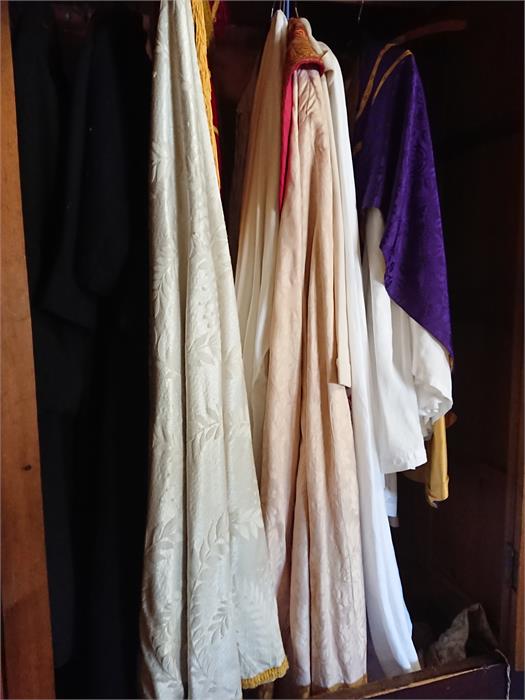 Quantity of clergyman robes