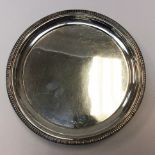 ***REOFFER IN NOVEMBER A&C £80/100***A Walker and Hall Silver tray
