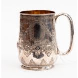 A Victorian Silver small mug, Sheffield 1879,